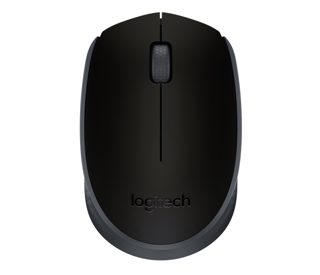 Logitech M171 4Ghz Wireless 2 Included USB-A Dongle Black Grey 910-004424