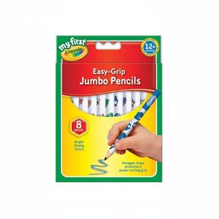 Crayola My First 8 Easy Grip Jumbo Pencils