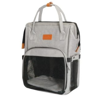 Camon Cante X-24 Per Transportimin E Kafsheve 27 X X 42 Tekstil Me Rrjete Ngjyra Gri 24x42cm 42cm