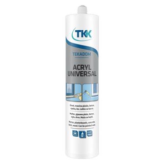 Tekadom Akrilik Universal 260ml 20-pack Silikon I Bardhe 20