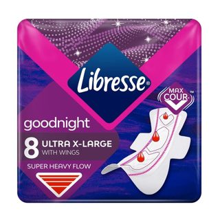 Libresse Goodnight Ultra 8-pack Peceta Higjenike X Large 8