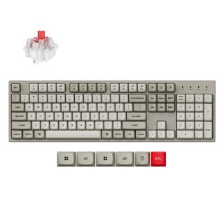 Keychron C2 C2PX-M1 Pro Retro Mechanical Wired Red Switch 100% US