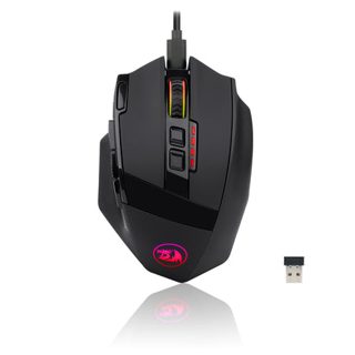Redragon M801 M801P Pro Sniper 16K DPI Two-Way Connectivity Wireless And Wired USB-A Black -RGB