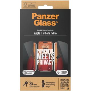 Xham Apple iPhone 15 Pro PanzerGlass Privacy