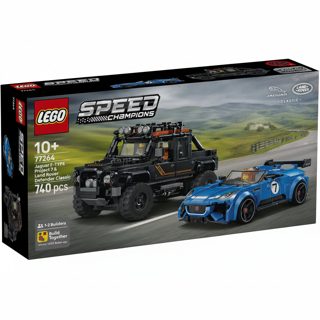 LEGO Speed Champions Jaguar Project 7 & Land Rover Defender