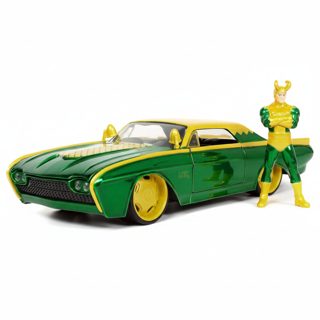 Jada Loki & 1963 Ford Thunderbird Vehicle