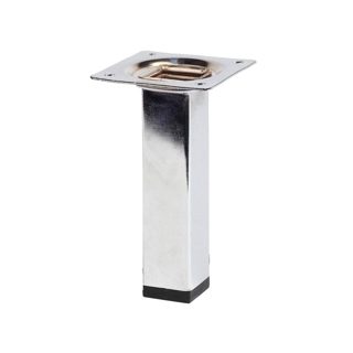 Këmbë Katrore Metalike X-25 X X Kromuar 25x150mm 150mm