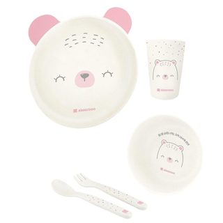 Kikka Boo Bear Ngrenie Per Femije Roze +6 Muajsh 5 Pjese