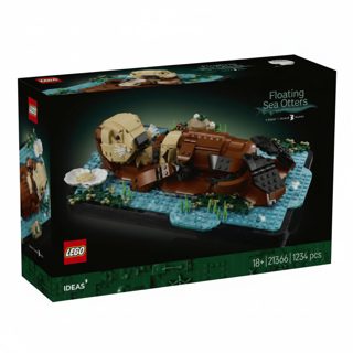 LEGO Ideas Floating Sea Otters