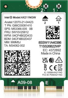 Adapter Intel AX211 PCIe 6E M.2 2230 2400Mbps Wireless Bluetooth NGWG.NV