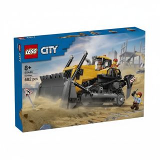 LEGO City Yellow Bulldozer with Front Loader
