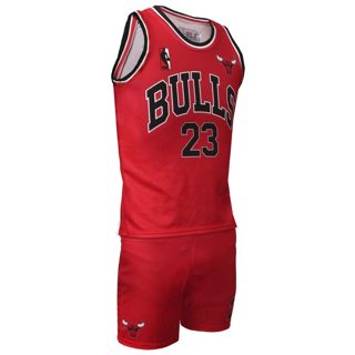 4u Sports Bulls Uniforme Basketbolli Per Te Rritur Jordan Masa Kostumi 1 Ngyra E Kuqe