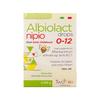 Twobee Albiolact Nipio Drops 0-12m