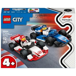 LEGO F1 F1 City Williams Racing Haas Race Cars 60464