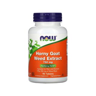 Now Horny Goat Weed Extract 750mg