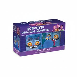 K-pop Demon Hunters Derpy Flocked Set Gift Pack