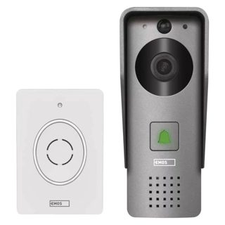 Emos Wifi Full HD-1080 Zile Dere Me Kamër P Filtër IR Me Sensor Lëvizje Me Alarm 85 DB IP44