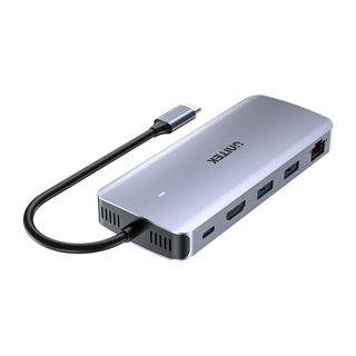 Unitek RJ45 Dock USB-C Active HUB USB-C To USB-C HDMI 4K 60fps USB-A Ethernet M.2 NVMe