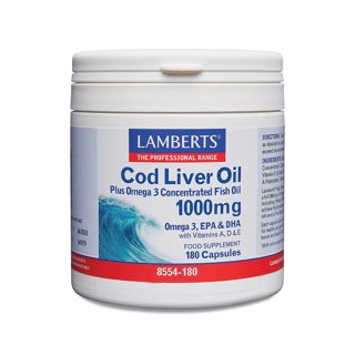 Lamberts Cod Liver Oil 1000mg