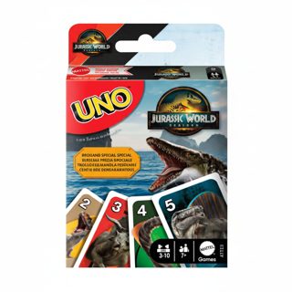 Mattel Uno Jurassic World Rebirth