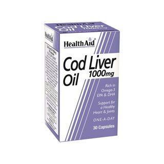 Health Aid Cod Liver Oil 1000mg