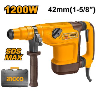 INGCO RH1200428 Matrapik SDS-Max 1200W Me Motorr Vertikal