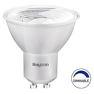 Braytron GU10 Llambë LED Spot AC E Dimerueshme 6W 4000K 38D 220-240V
