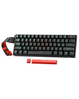 Redragon K530 Pro Plus Draconic 60% Bluetooth Wired Mechanical With Strap Black