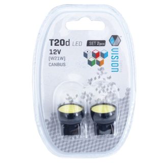 Cm Canbus CM-58955 2-pack Llampa Led 1Xcob Led White 2Cp 12V