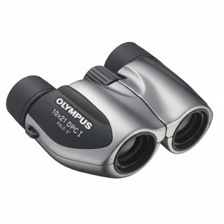 Olympus 10X21 DPC I Binoculars I SILVER