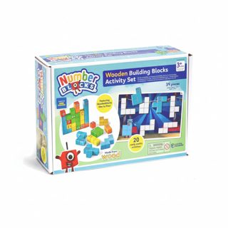 Numberblocks Wooden Building Blocks Activity Set