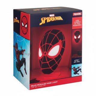 Marvel Spiderman Miles Morales Mask Light