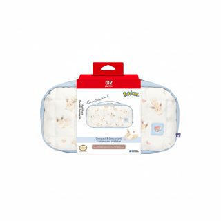 Hori Eevee Cottage Core Blue For Switch 2 Puff Pouch