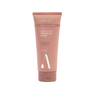 Azure Tan Nourish & Glow Gradual Tan Lotion Light To Medium