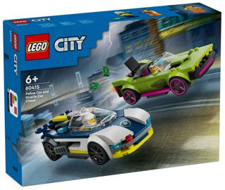 LEGO CHASE-60415 City Police Car And Muscle Car