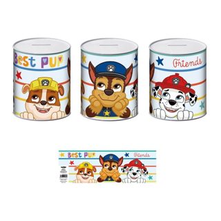 Disney Paw Patrol Arkë Kursimi Për Fëmijë Metalike 10x10x12