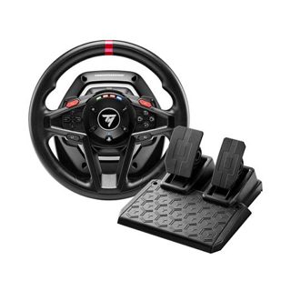 Sony T128P PS4 Thrustmaster Force Feedback Racing Wheel With Pedals PC
