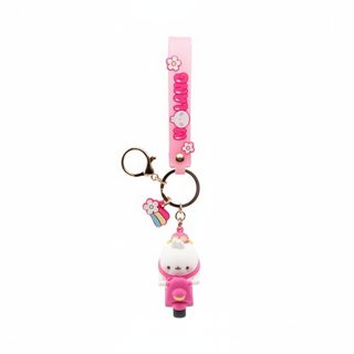 Yume Molang Pink Scooter Series Keychain