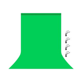 Puluz Photography Green Backdrop Cloth