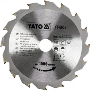 Yato YT-6052 Disk Druri 140X16TX20