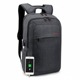 Backpack Tigernu T-B3090U Laptop T- 15.6 Black Grey USB