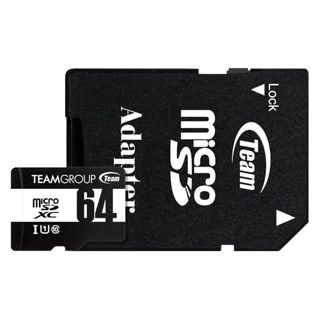 Teamgroup MicroSD Team Group Team U1 C10 MicroSD + ADP 64GB