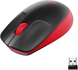 Logitech M190 Wireless Included USB-A Dongle Red 910-005908