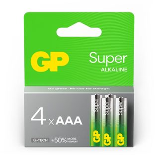 Gp Super 24A21-4 AAA Bateri Alkaline