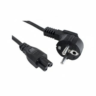 Gembird PC-186 Power Cord Schuko Type-F To C5 1.8m Black -ML12