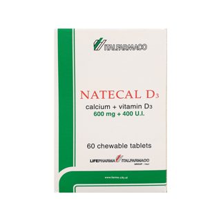 Italfarmaco Natecal D3 calcium 600mg + vitamin D3 600 400 I.U.