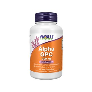 Now Alpha GPC-300 Mg Veg Capsules