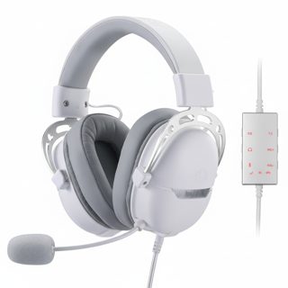 Redragon H376 H376WG Aurora Wired 7.1 Surround Sound Drivers White 40mm