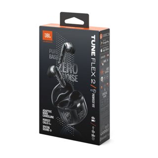 JBL Tune Flex 2 Wireless Ghost Black
