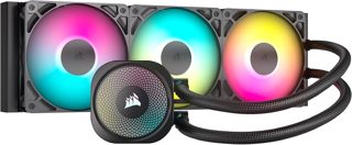 Corsair CW-9060093-WW Cooler Nautilus 360 RS ARGB Liquid Cooler With 3x ARGB Fans And ARGB Pump Black
